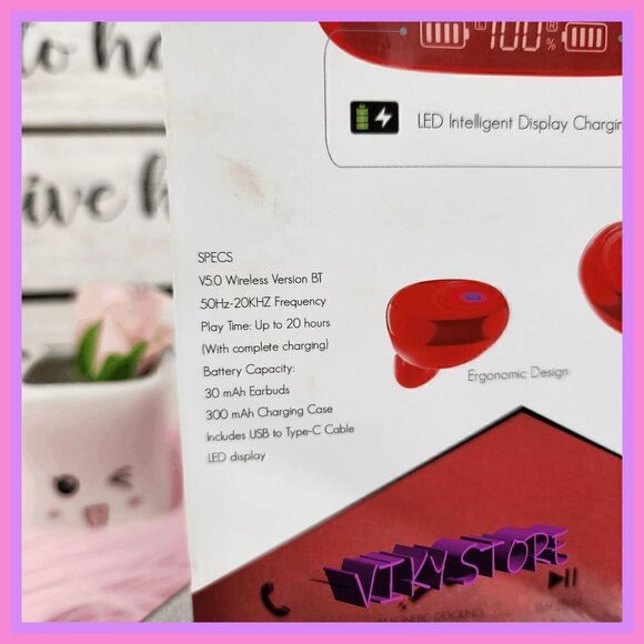 {ACELLORIES} Hypersound True Wireless Earbuds - Picture 4 of 6